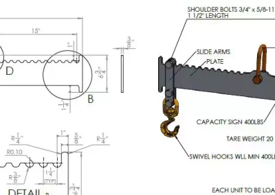 Custom Lifting Bar