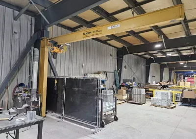 Mast Type Jib with Bldg Reinforcing